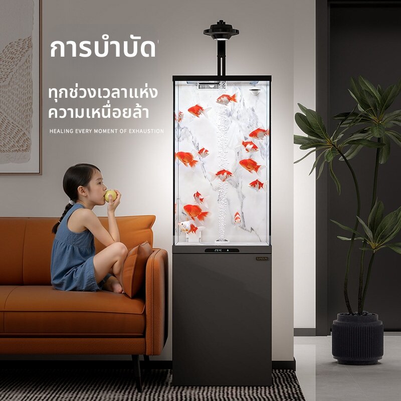 อุปกรณ์และอาหารสัตว์เลี้ยง sunsun ระบบควบคุมเสียงอัจฉริยะตู้ปลาแก้ว Eco-cycle ราคา 18,429 บาท*ส่งฟรี