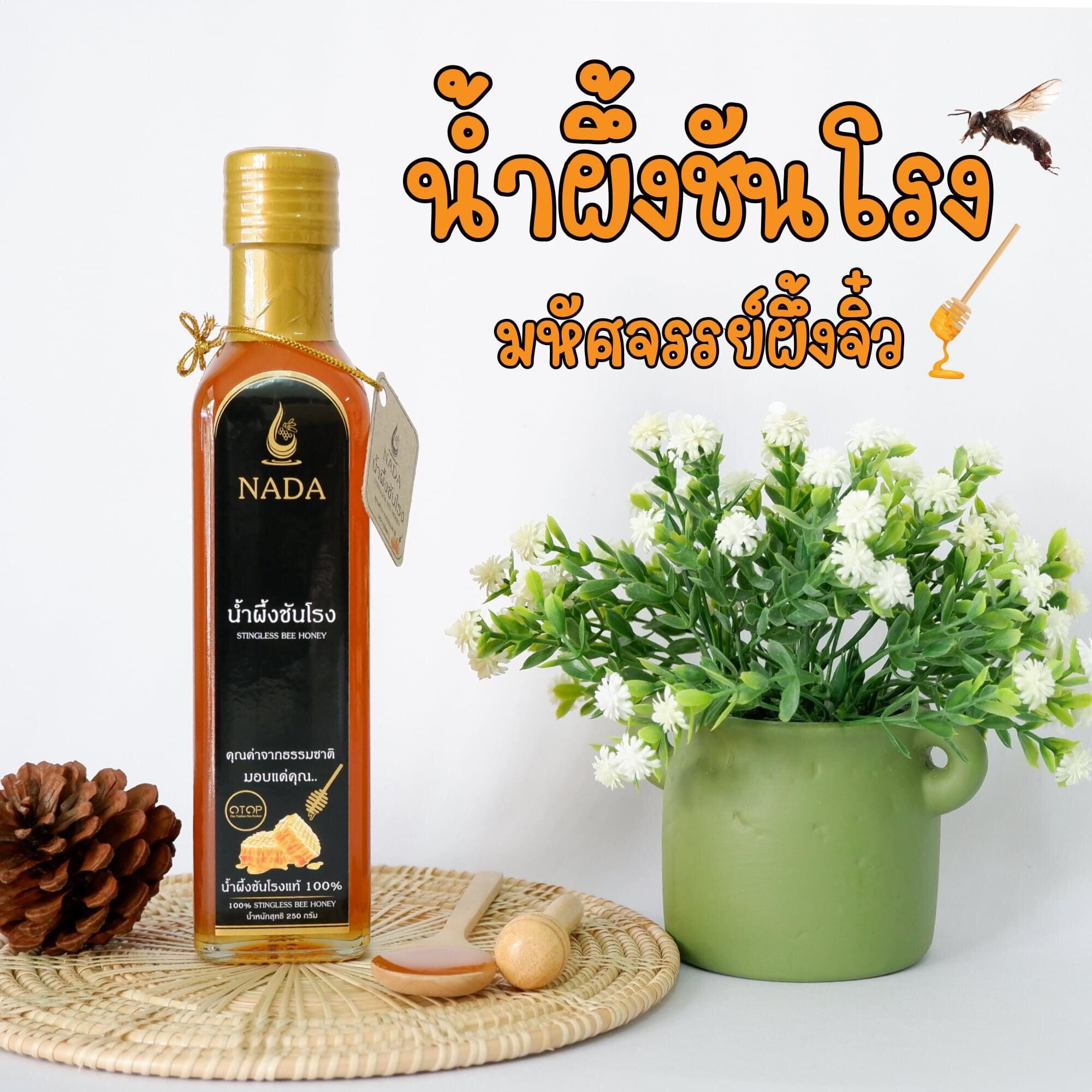 น้ำผึ่งชันโรง นาดา ขนาด 250 ml