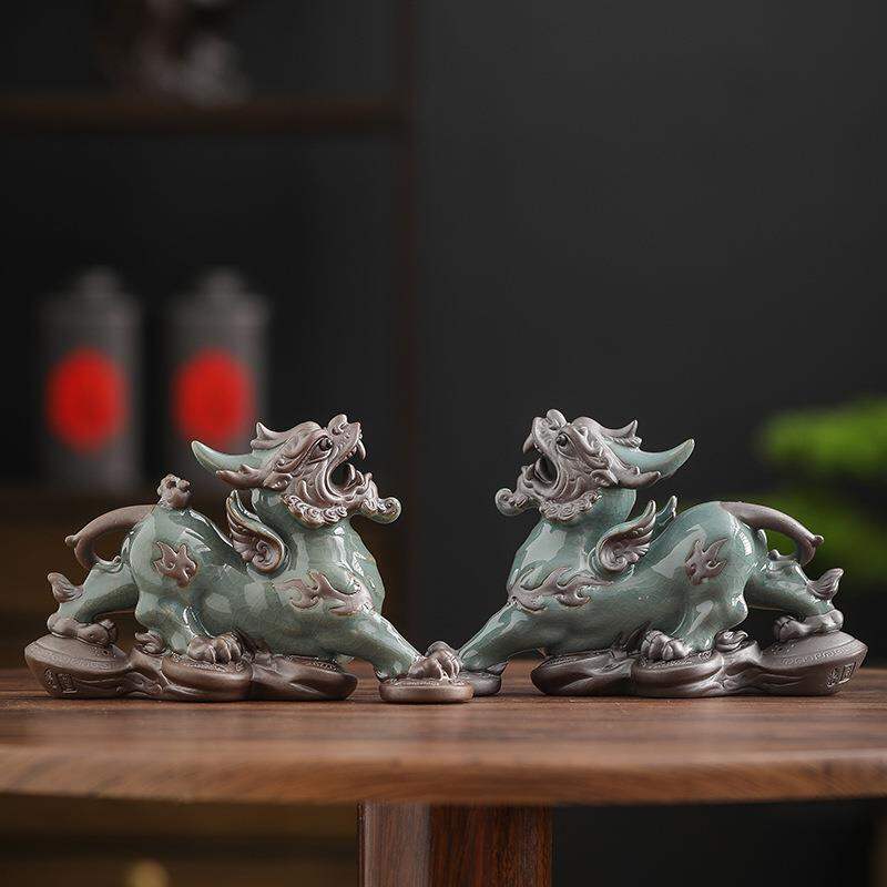 ZHUOLESHI | Lucky Wealth Pi Xiu Decorative Artwork ราคา 4,490 บาท*ส่งฟรี