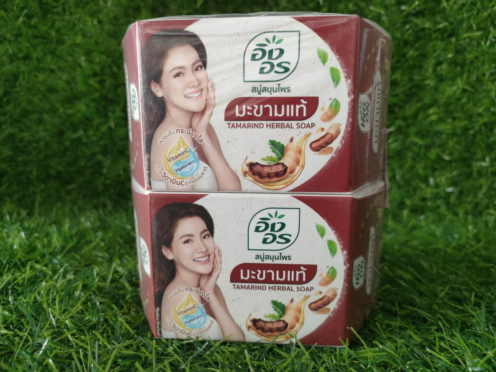 สบู่สมุนไพรอิงอร85g แบบแพค4ก้อน