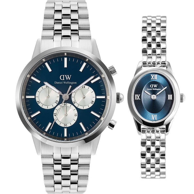 Daniel Wellington | Chronograph Stainless Steel Panda Dial Quartz Couple Watch ราคา 28,613 บาท*ส่งฟรี