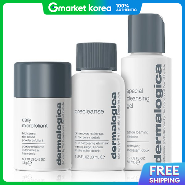 Dermalogica | Mini Cleansing Set Daily Microfoliant 13g + Cleansing Gel 50ml + Precleanse 30ml ราคา 1,697 บาท*ส่งฟรี