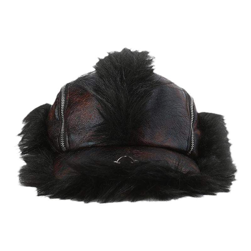 GENZERO | Leather Baseball Cap for Autumn and Winter ราคา 2,596 บาท*ส่งฟรี