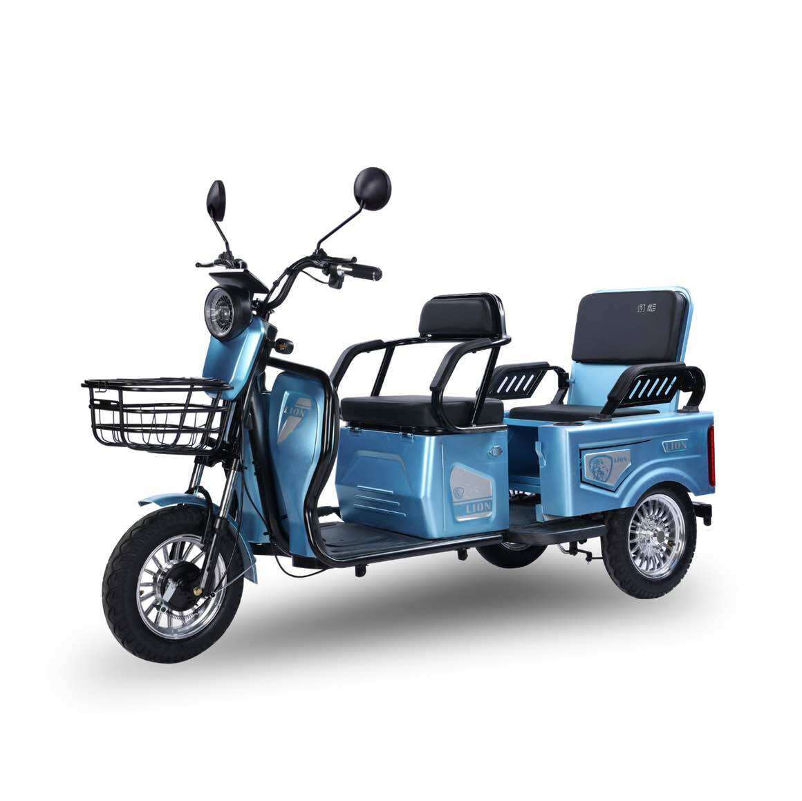 Lion Electric Bicycle สามล้อไฟฟ้า 2 ตอน สำหรับครอบครัว ราคานี้รวมแบต ราคา 29,000 บาท*ส่งฟรี