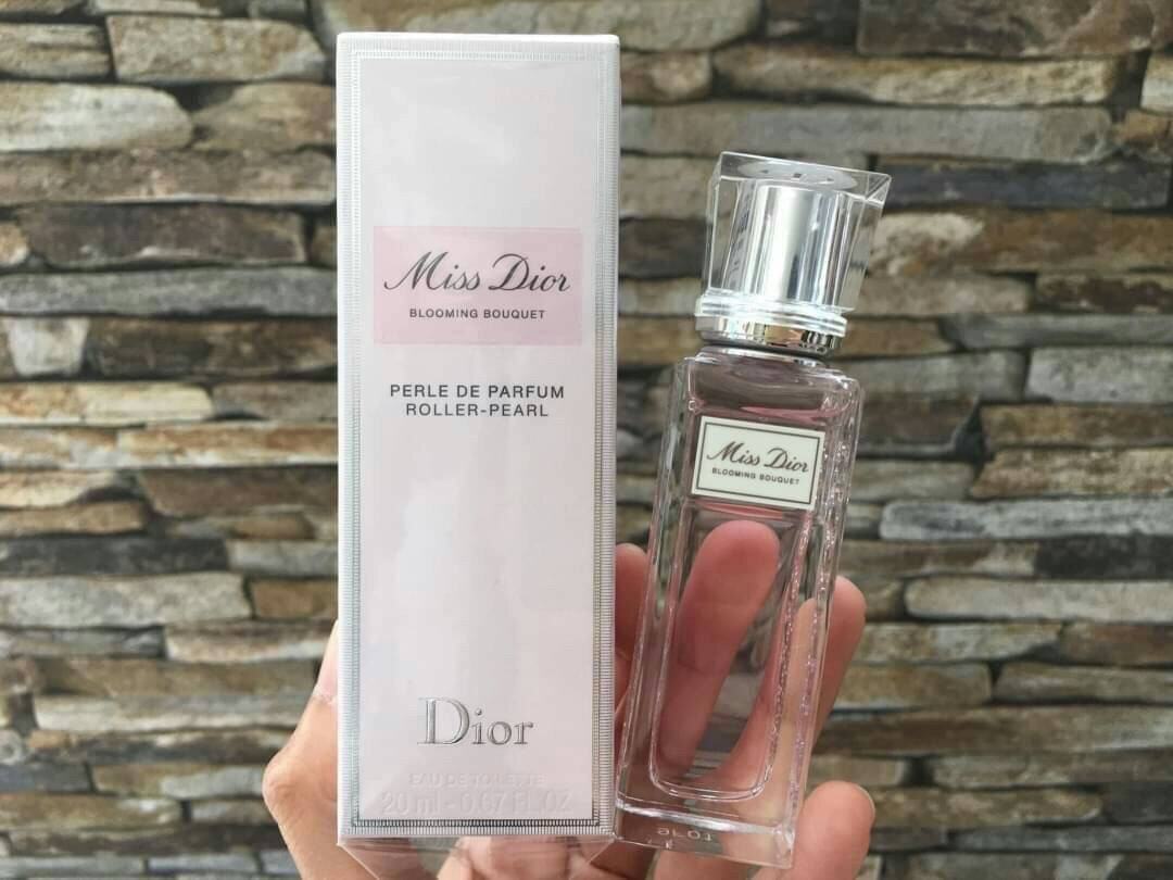 น้ำหอมผู้หญิง DIOR Miss Dior Blooming Bouquet Roller Pearl 20ml ...