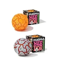 Schylling | สินค้าใหม่ NeeDoh Glitter Magma Ball ของเล่นบีบคลายเครียด ของเล่นสัมผัสแบบลูกบาศก์ ของเล่นเสริมประสาทสัมผัสสำหรับผู้ใหญ่ ของขวัญ