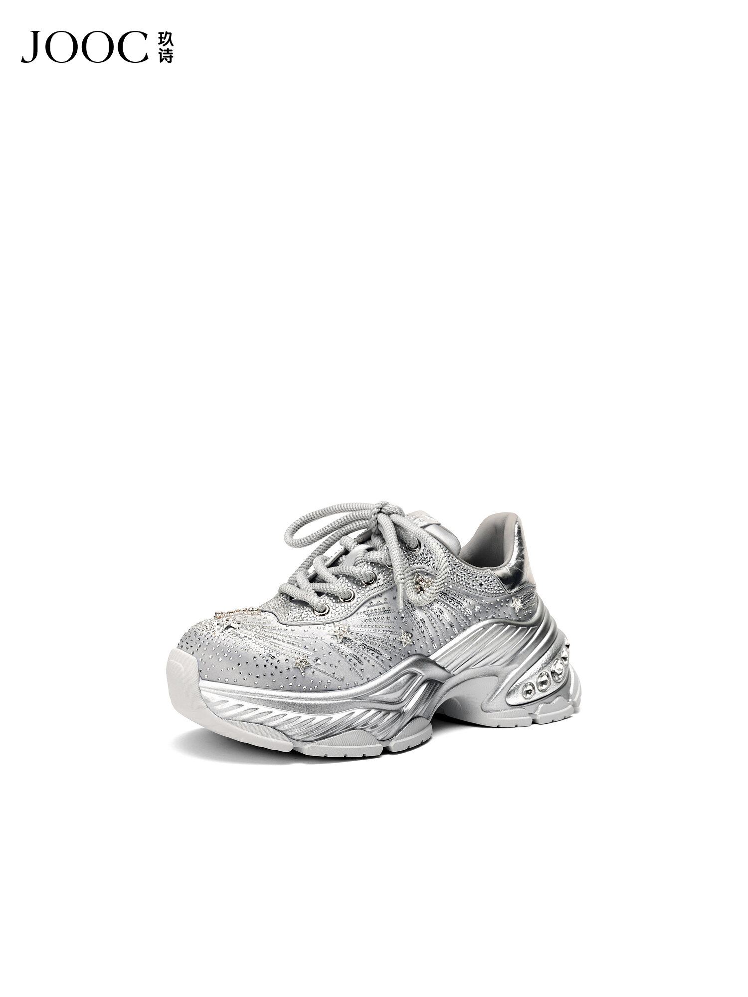 JOOC | Sparkling Glitter Dad Shoes Spring/Summer 2026 ราคา 8,266 บาท*ส่งฟรี