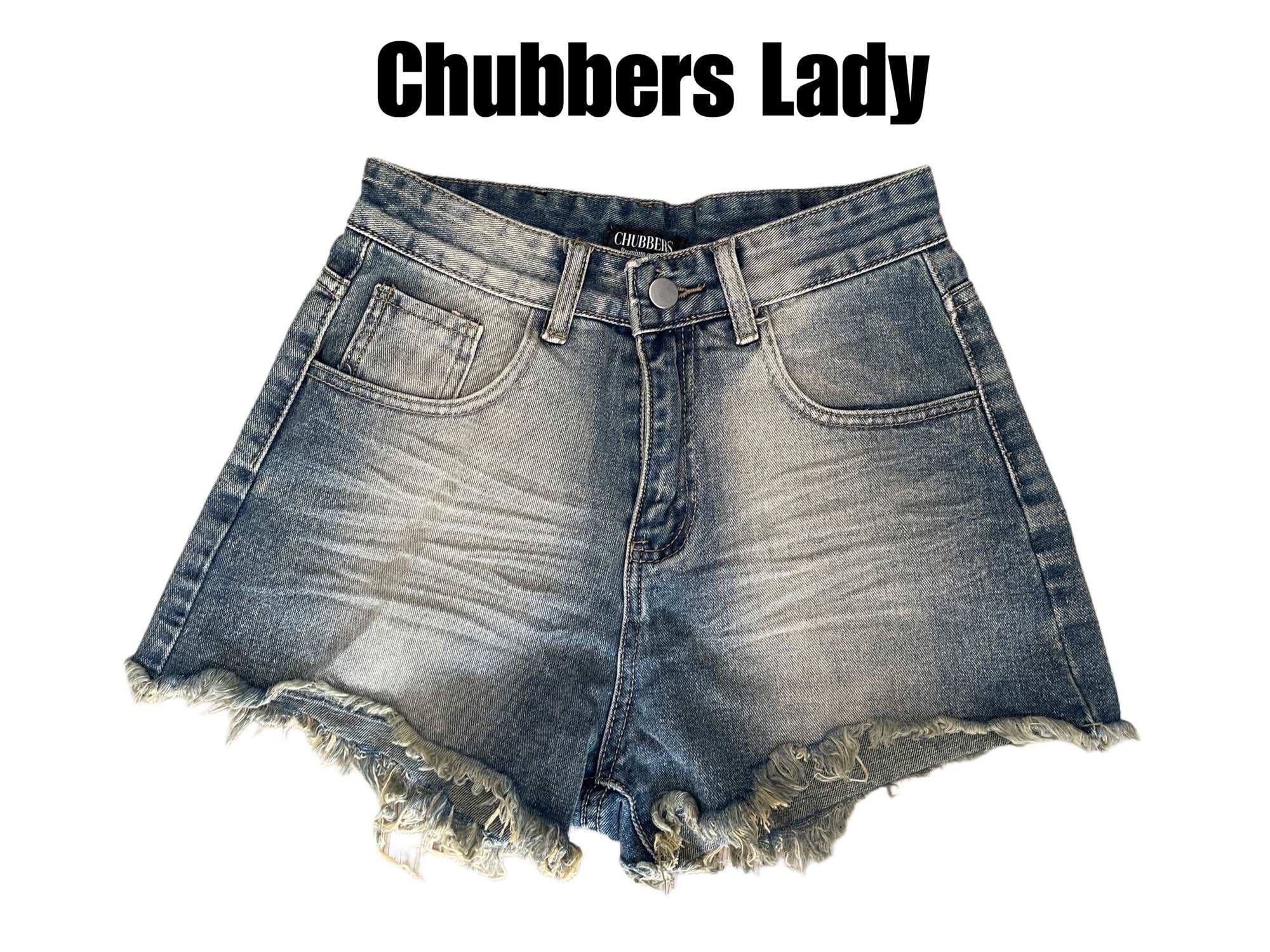 ใหม่ล่าสุด ขาสั้นผ้านอกสีเฟดแต่งปลายขารุ่ย ปลายขากว้าง มีไซส์ S-6XL เอว 24-42” ราคา 485 บาท*ส่งฟรี