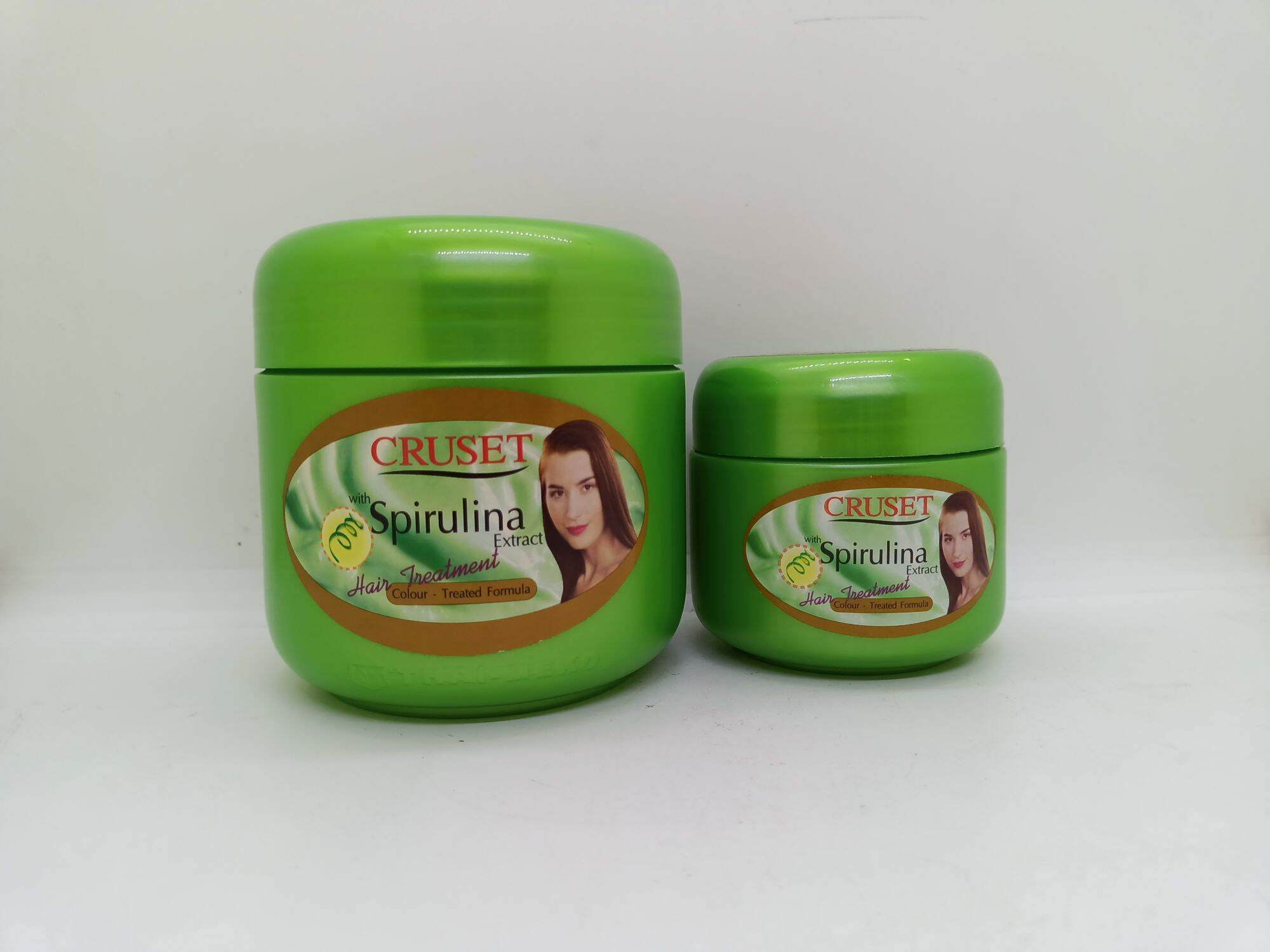 CRUSET WITH SPIRULINA Hair Treatment ครูเซ็ท ครีมหมักผม สไปรูไลน่า 500