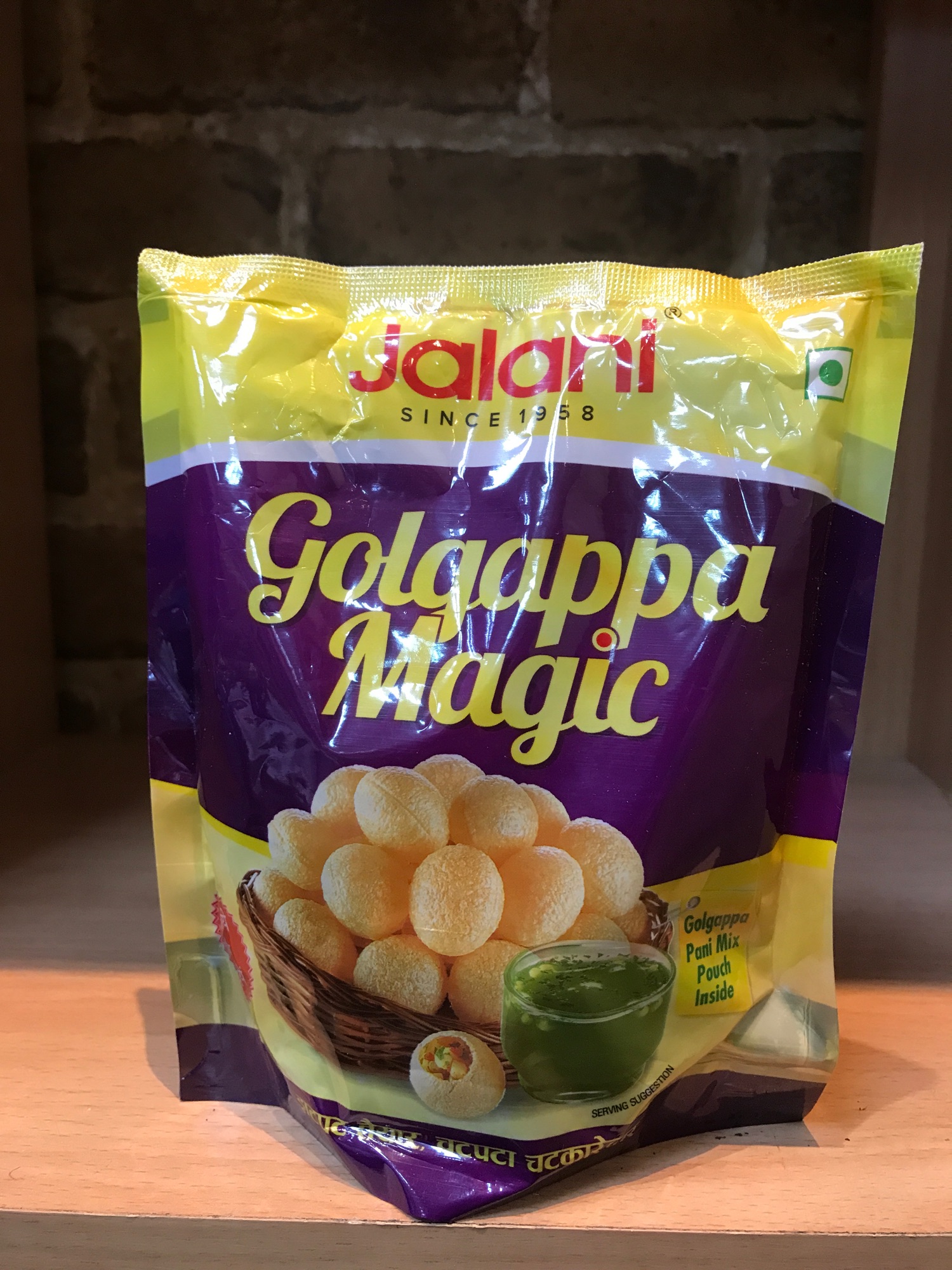 JALANI GOLGAPPA MAGIC #100Gram (Pani Mix Pouch Inside)