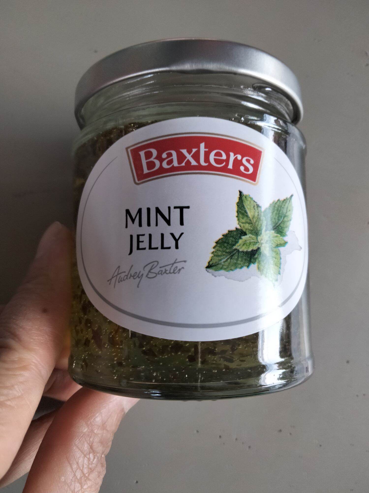 Baxters Mint Jelly ซอส มิ้นท์ สำหรับจิ้มเนื้อสัตว์ 210 กรัม ราคาพิเศษ