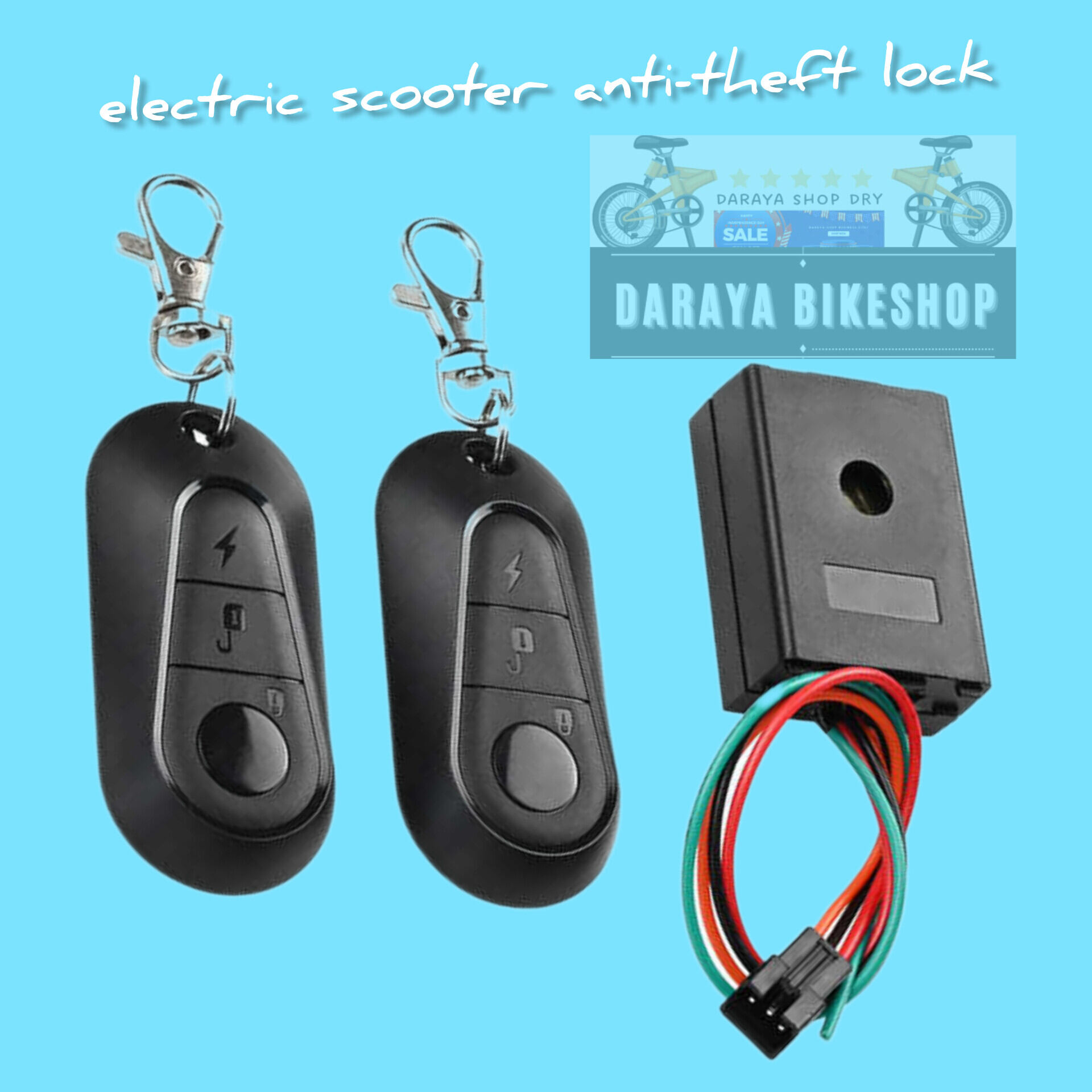 （สปอตกรุงเทพ）สัญญาณกันขโมย สำหรับมอเตอร์ไซค์ ทุกรุ่น Motorcycle Anti