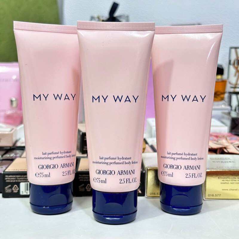 Giorgio armani my way body online lotion