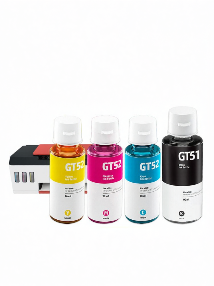 yatun | Non-Original Refill Ink For HP GT51 GT53XL Black & Color ราคา 589 บาท*ส่งฟรี