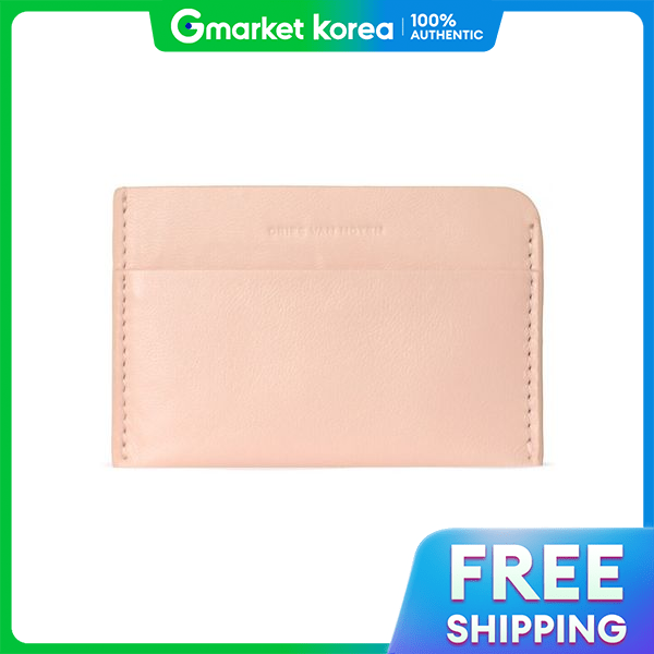 Dries Van Noten Rose Leather Card Case