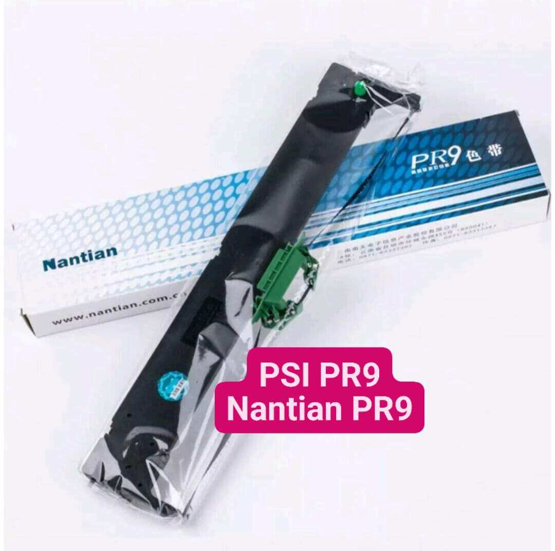 ผ้าหมึก ribbon psi pr9/Nantian pr9(ของแท้) ตลับนอกเกรดA สำหรับ เครื่องพิมพ์สมุดบัญชีเงินฝาก เครื่องพิมพ์เช็ค พิมพ์สมุดทะเบียนเกษตรกร ราคา 289 บาท*ส่งฟรี