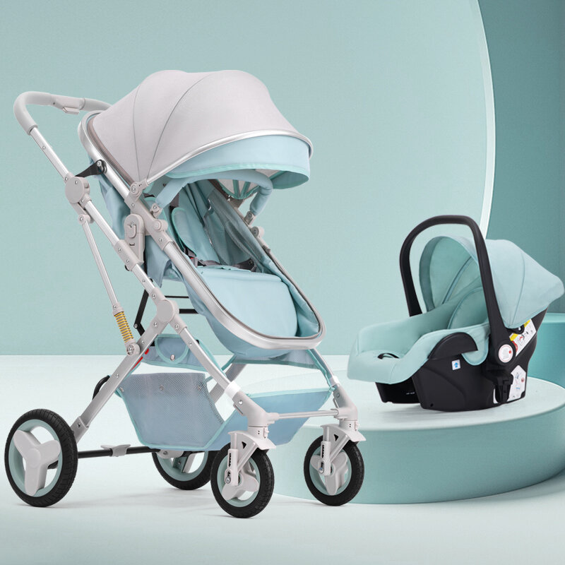 WEIJIA | Foldable High View Stroller for 0-3 Years Old Children