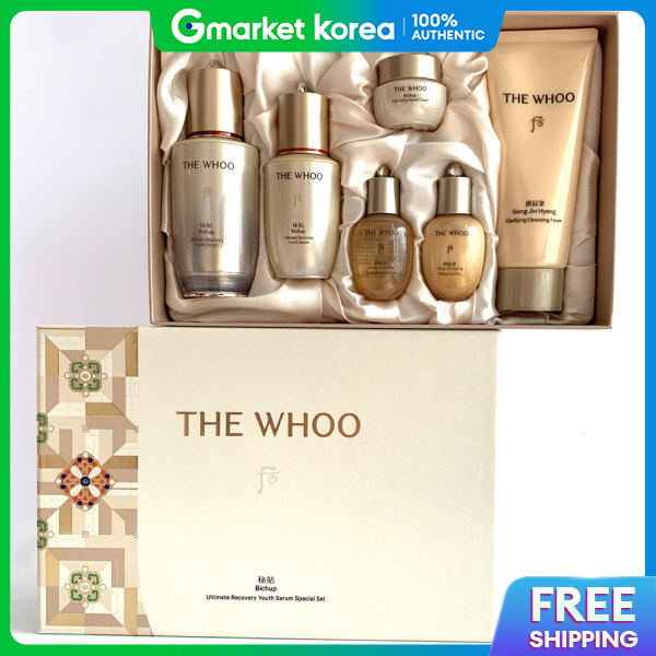 The whoo | The History of Whoo Gongjinhyang Soo Hyun Essence Duo Set 70ml (50ml + 20ml) Skin Care Set ราคา 4,405 บาท*ส่งฟรี