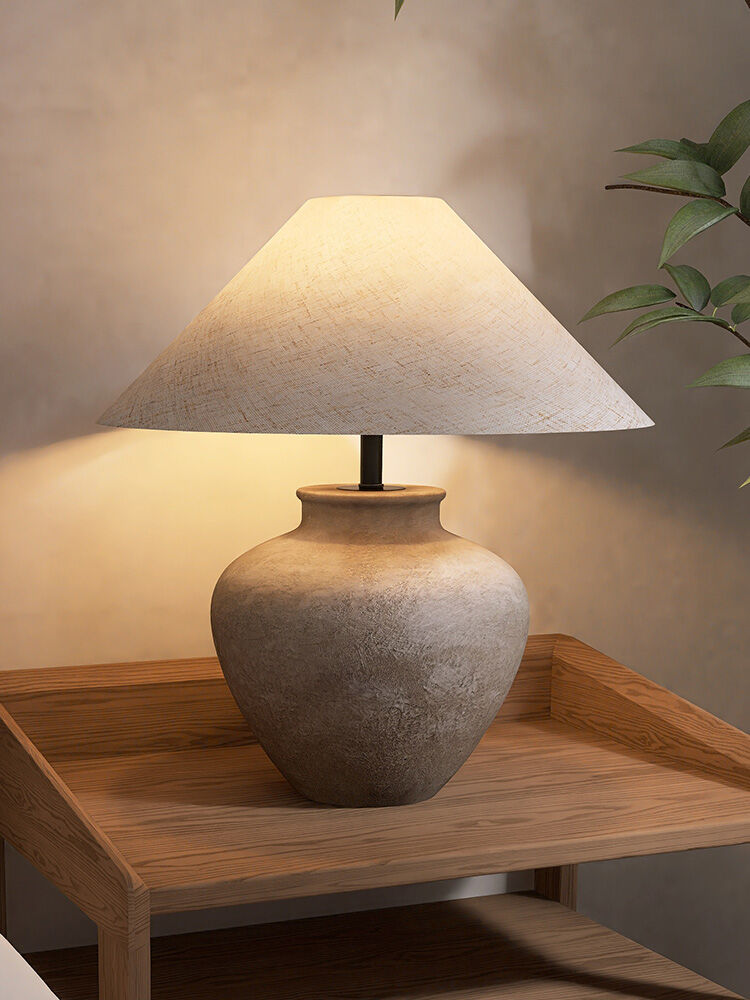 Abotu | Wabi-Sabi Ceramic Table Lamp for Living Room and Bedroom ราคา 3,372 บาท*ส่งฟรี