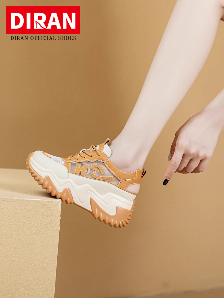 DIRAN | Breathable Hollow Platform Sandals ราคา 9,773 บาท*ส่งฟรี