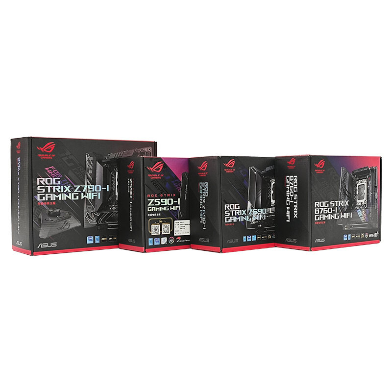 เมนบอร์ด Asus Raptor ซีรีส์ ITX ROG Strix Z690-I GAMING WiFi z590i ...