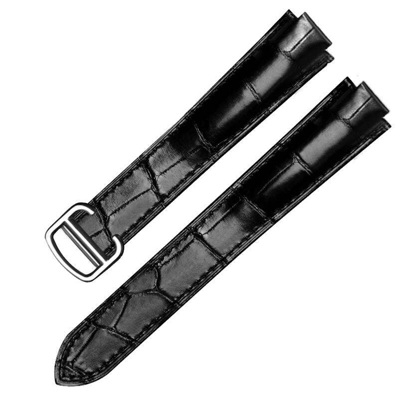 SHIRUI | Dual-Sided Alligator Leather Strap for Cartier Blue Ball Men's Watch with Foldable Clasp ราคา 3,514 บาท*ส่งฟรี