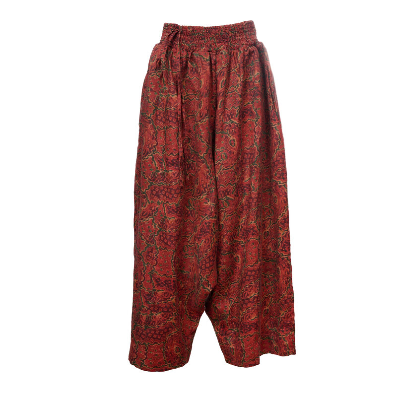 Casual Print Loose Yoga Wide Leg Capris ราคา 6,391 บาท*ส่งฟรี