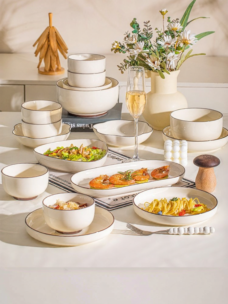 YICHEN | Underglaze Color Ceramic Dinnerware Set ราคา 11,823 บาท*ส่งฟรี