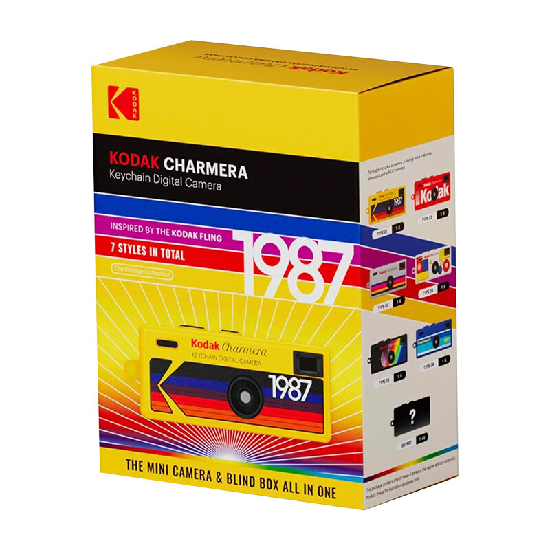 Kodak | Blind Box Keychain Mini Digital Camera ราคา 1,759 บาท*ส่งฟรี
