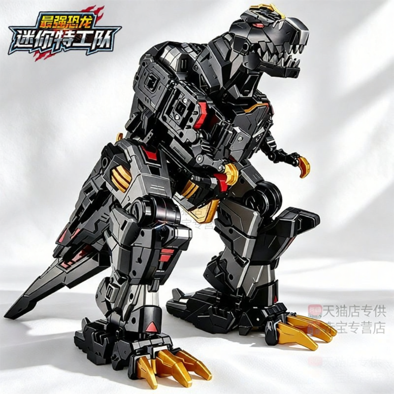 MINI FORCE | Black Gold T-Rex Battle Transforming Robot Toy ราคา 2,112 บาท*ส่งฟรี