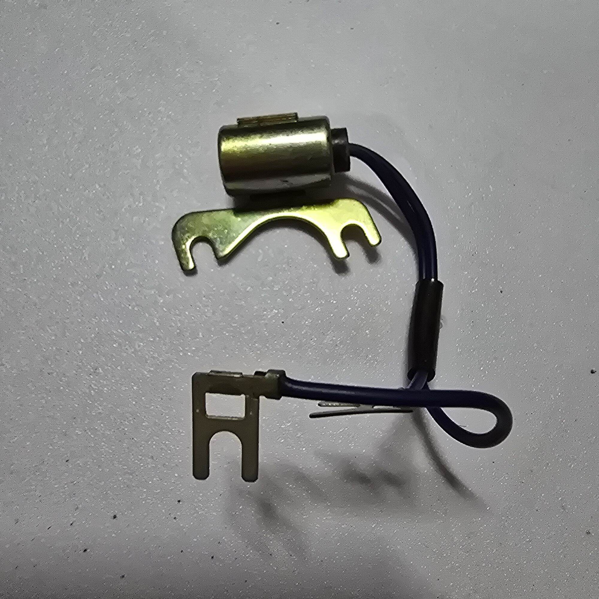 Nissan Datsun Condenser, Supply Plate, Genuine Japanese, Gasoline Engine 720 Z16, Big-M Z20 2 Wires 0.22Uf No.4Nc-95 Mitsubishi Electric Japan Part. T315-T23971 (Made in Japan) > ราคา 300 บาท*ส่งฟรี