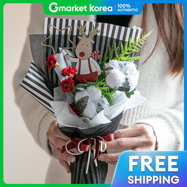flowertree | Cotton Artificial Flower Bouquet Starwood 35cm Interior Flower Gift Decoration Anniversary ราคา 1,277 บาท*ส่งฟรี