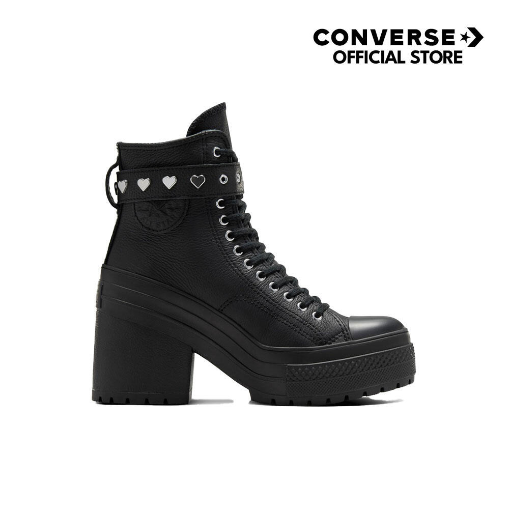 CONVERSE รองเท้า CHUCK 70 DE LUXE HEEL 2025 VALENTINE'S DAY HI BLACK ผู้หญิง A10634CF_S5BKXX ราคา 2,970 บาท*ส่งฟรี