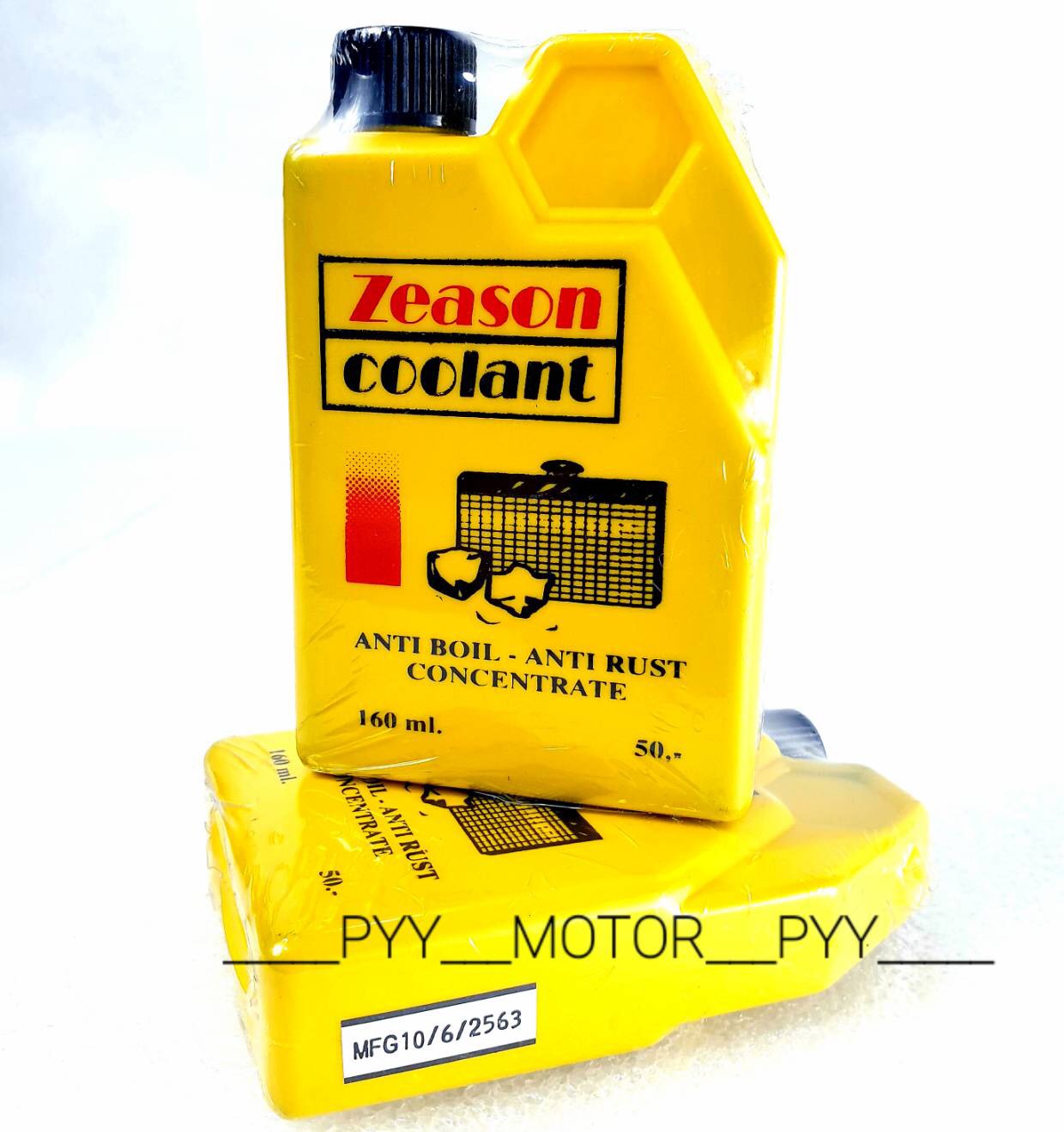 Zeason coolant น้ำยาปรับความเย็น , น้ำยาหม้อน้ำ , น้ำยาหล่อเย็น 160 ml. (1ขวด)