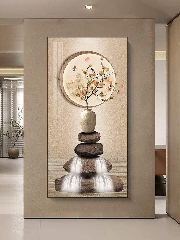 JUYA | Wabi-Sabi Style Luxury Corridor Wall Art Textured Painting ราคา 2,916 บาท*ส่งฟรี