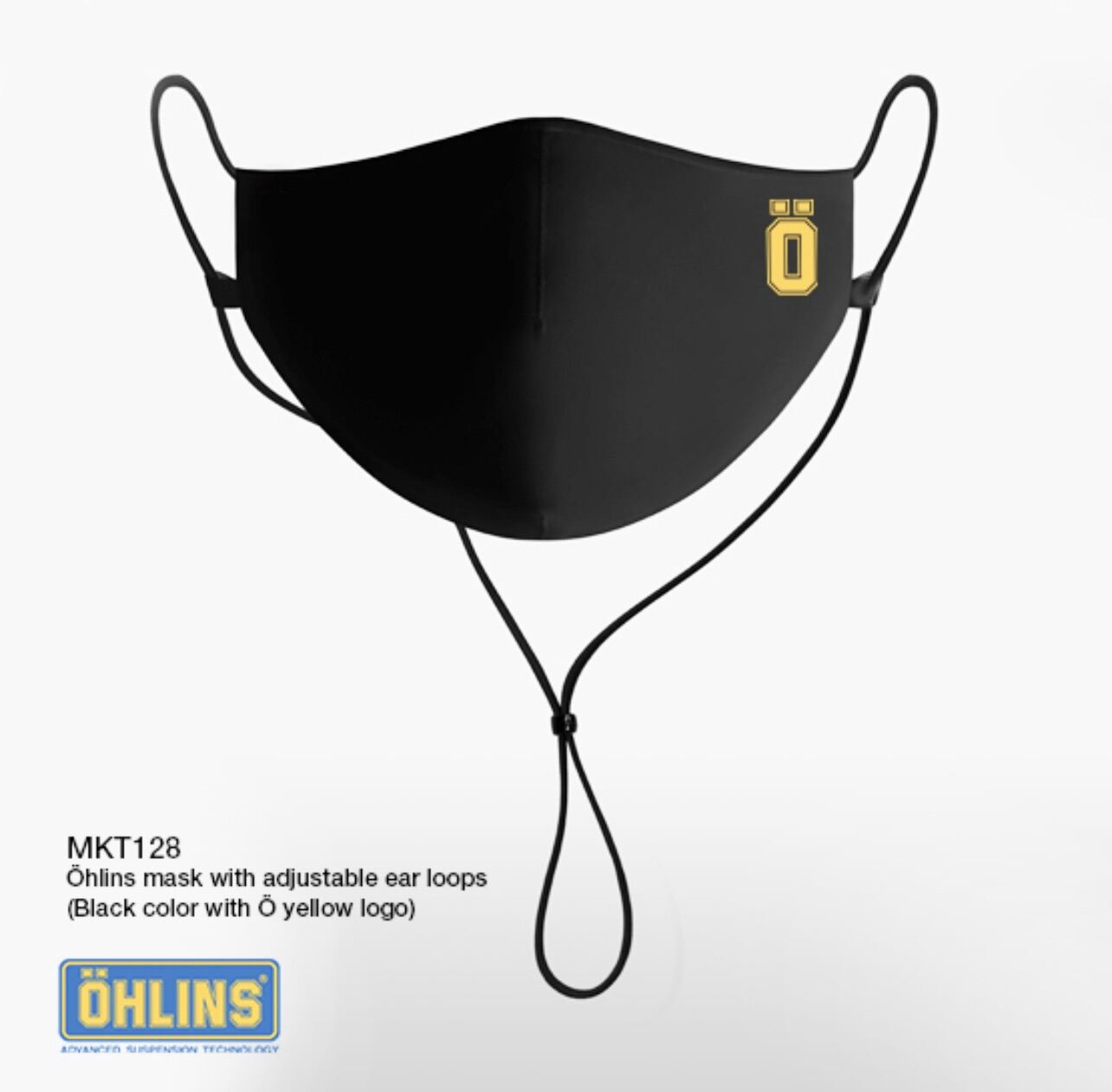 แมส ohlins ของแท้! (ลิขสิทธิ์แท้) mask แมสผ้า *ราคารวมค่าส่งแล้ว*