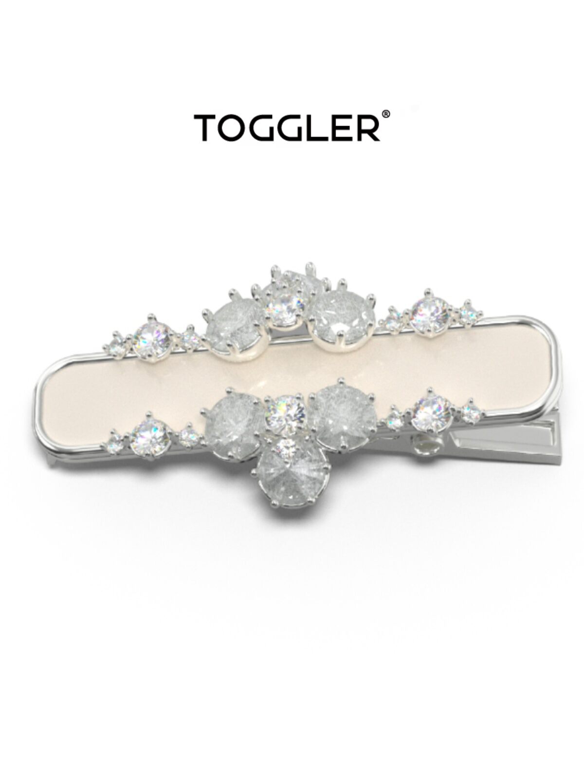 แฟชั่นและเสื้อผ้าเด็ก TOGGLER กิ๊บติดผมลายลูกไม้เคลือบเย็น Cracked Stone ราคา 2,316 บาท*ส่งฟรี