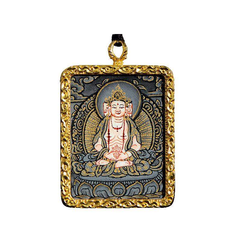 ZANGCUN | Manjushri Thangka Pendant with Dainichi Buddha Image ราคา 3,715 บาท*ส่งฟรี