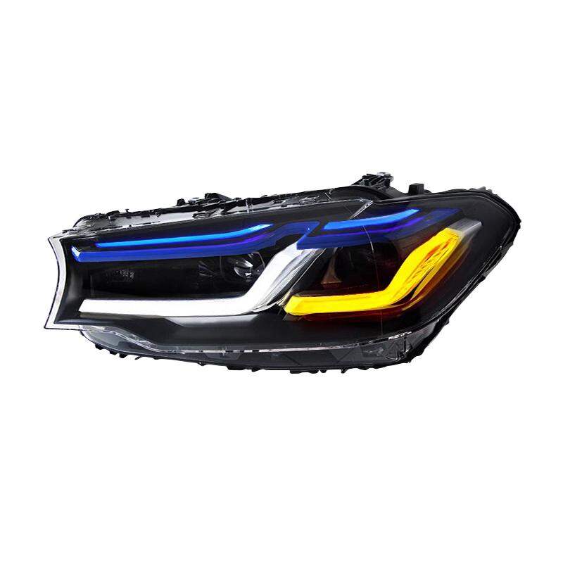 YOUMA | Modification Headlight Assembly For 18-20 BMW 5 Series G38 New G30 Blue Brows LED Daylight Lamp ราคา 22,777 บาท*ส่งฟรี