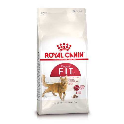 Royal Canin Fit 32 Cat Food, Size 10kg, for Cats 1 Year and Older. Suitable for All Breeds of Cats.