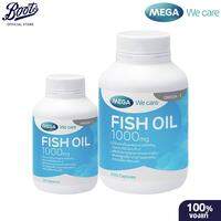 Mega เมก้า วี แคร์ น้ำมันปลา 1000 มก.200+30 Capsule