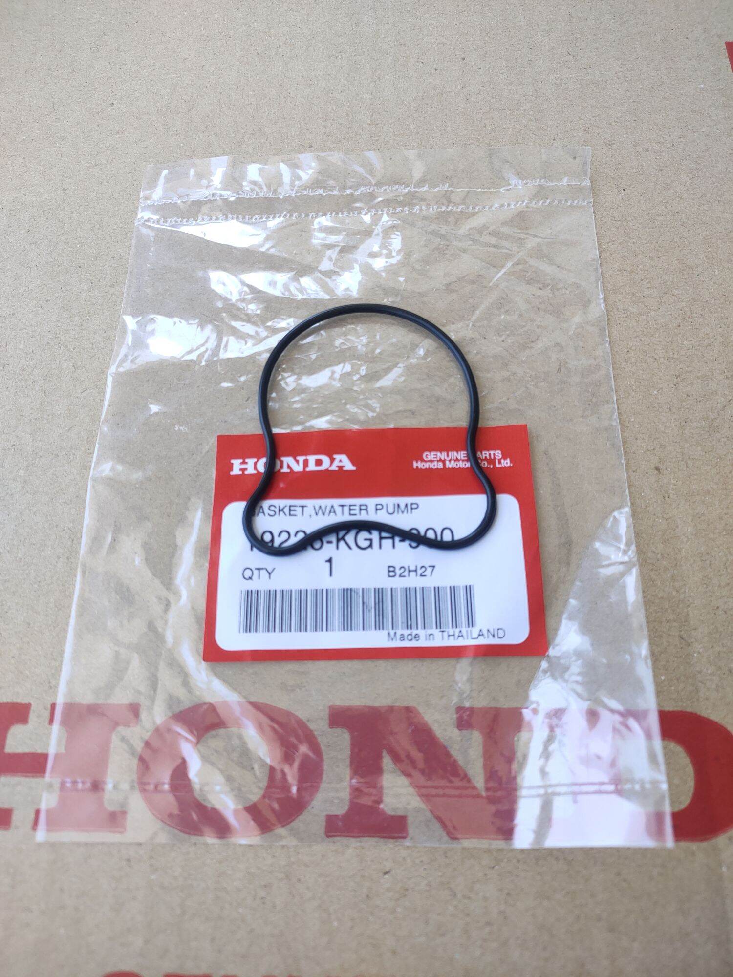 โอริงกันรั่วเรือนปั๊มน้ำแท้HONDA SONIC125,CBR150M,R,1ชิ้น ราคา 50 บาท*ส่งฟรี