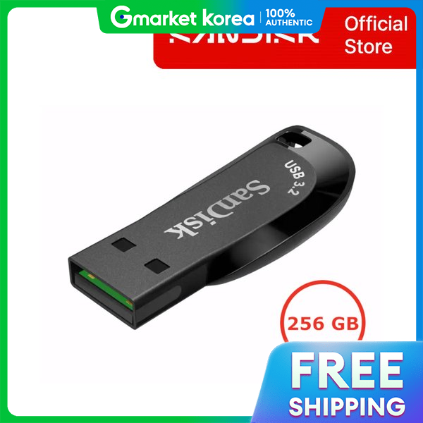 Sandisk | Sandisk Ultra Shift USB Flash Drive 256Gb Cz410 Gen1 100Mb/S ราคา 1,991 บาท*ส่งฟรี