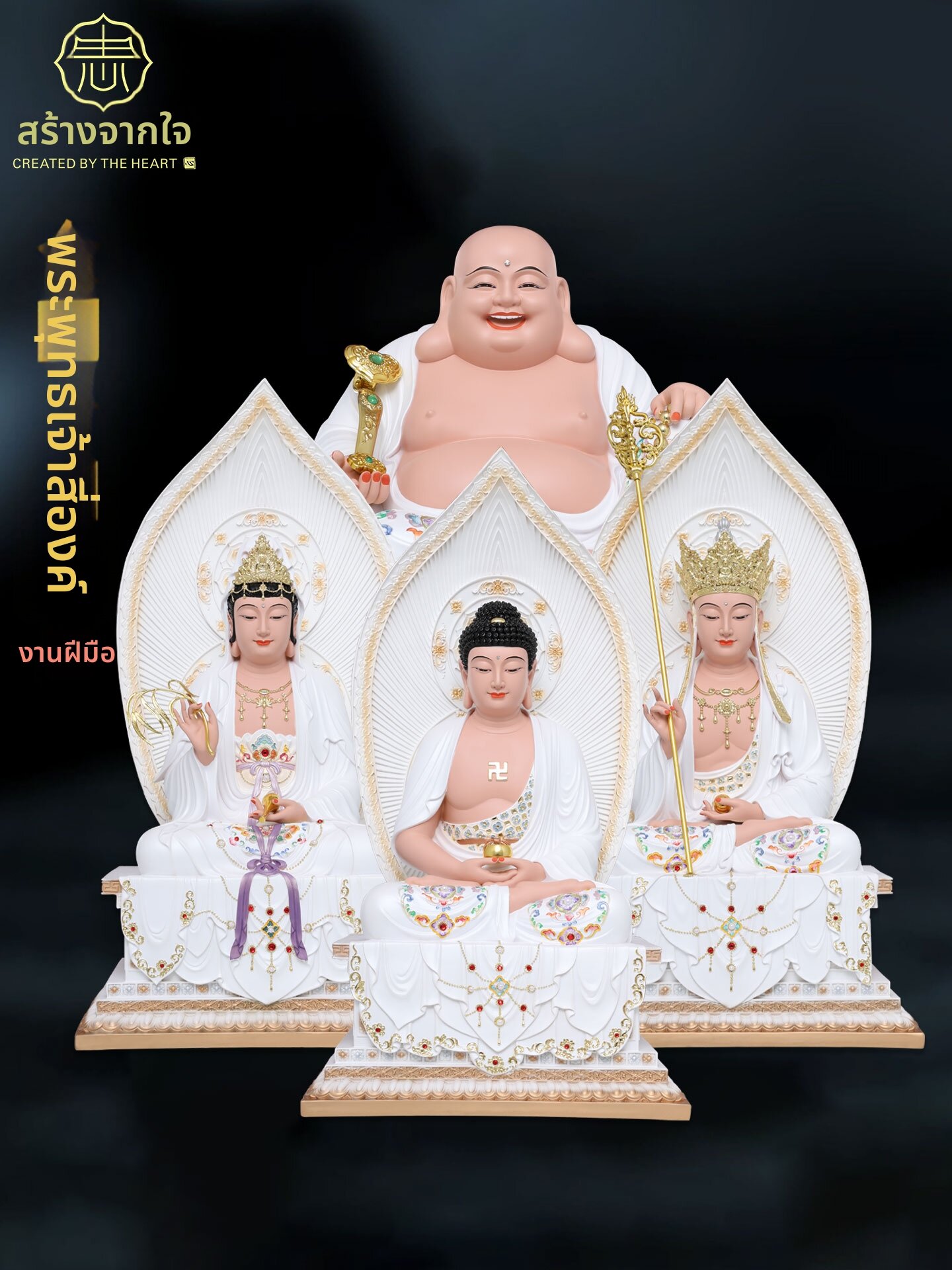 CREATED BY HEART | Home Worship Buddhist Figures Statues ราคา 15,352 บาท*ส่งฟรี