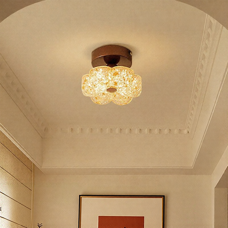 FANCY LAMP CLUB | Cream Flower Entryway Pendant Light ราคา 2,442 บาท*ส่งฟรี