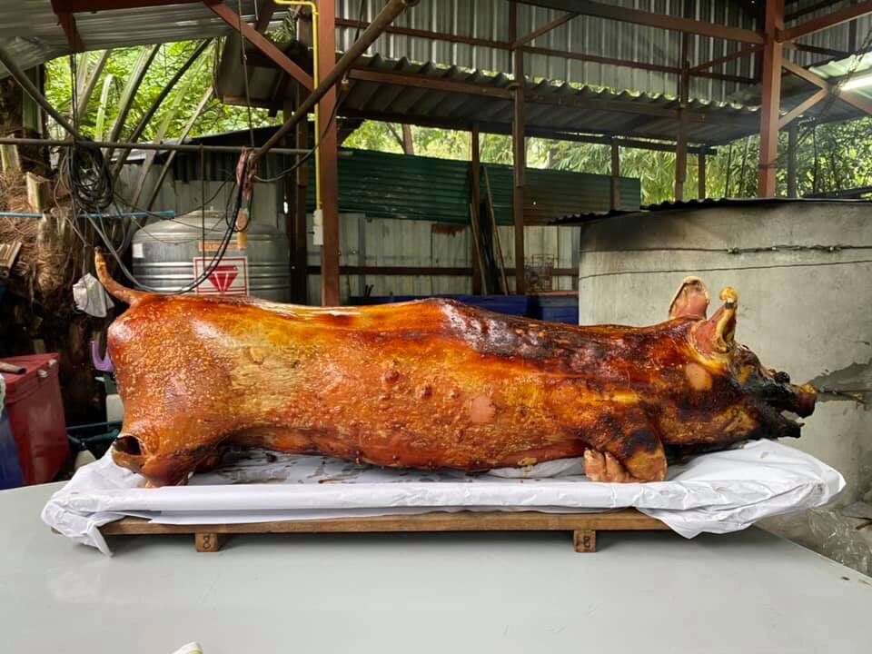 หมูย่างเมืองตรังหลานโกยงค์ ขนาด1กิโลกรัม