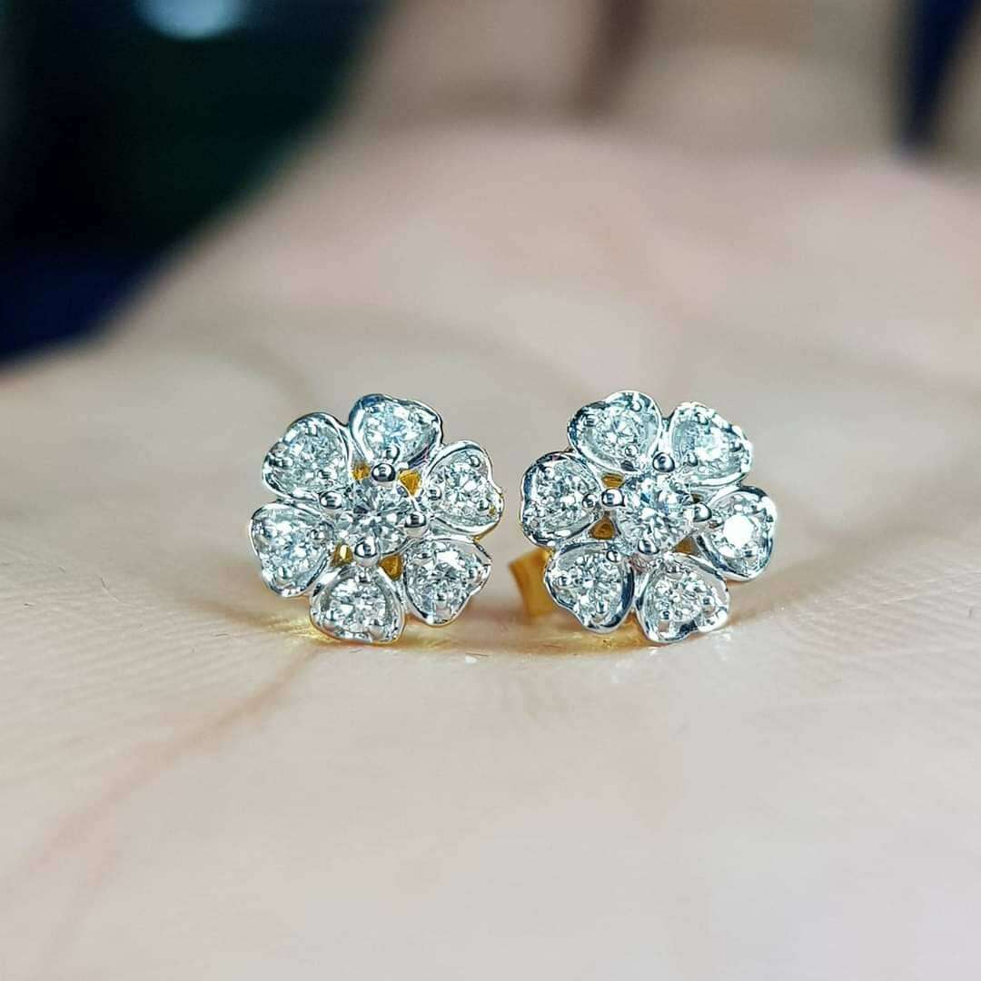 ✨รีวิวป้ายยา! ต่างหูเพชรแท้เรือนทองคำแท้💎 ประกายราศีที่คู่ควรกับคุณ✨