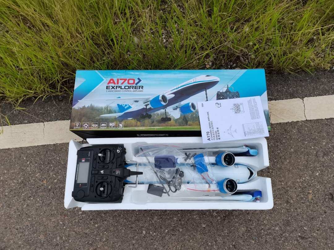 Wltoys XK A170 3D6G โบอิ้ง787เครื่องบิน EPO 660mm Wingspan RC