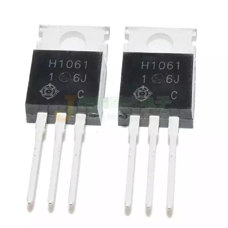 H1061 เป็นทรานซิสเตอร์ ชนิด NPN TO220AB ทนกระแส 4A 100V จำนวน 1ตัว ...