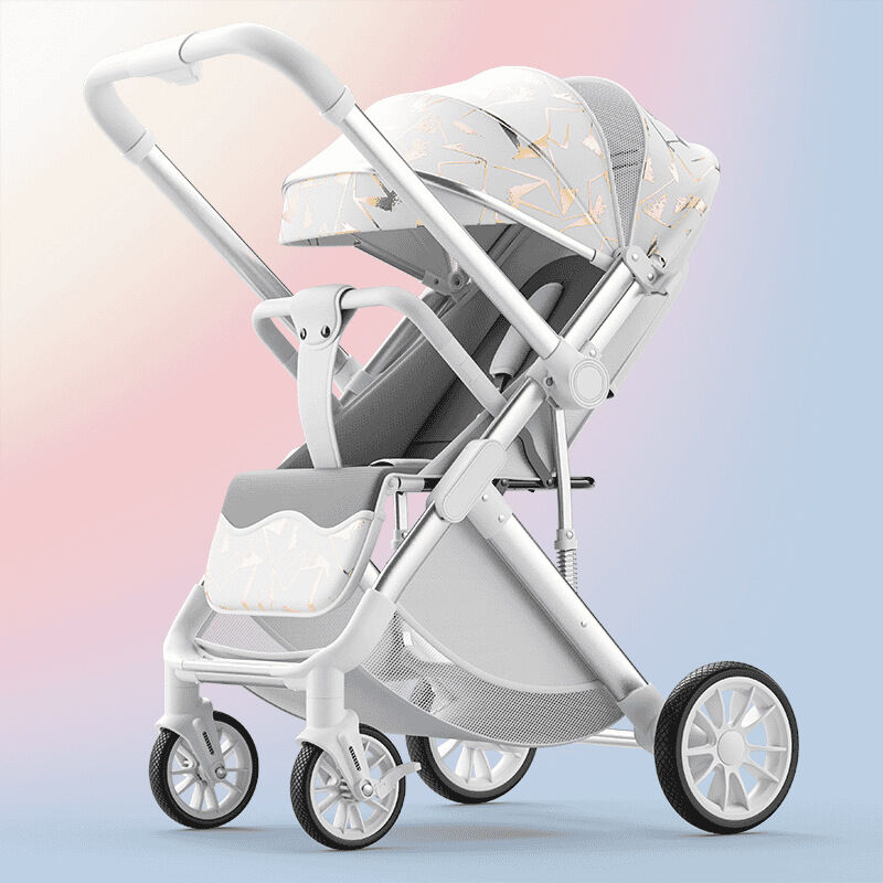 WEIJIA | Lightweight Foldable Stroller for 0-3 Years Old Babies Bidirectional High-view Seating and Lying